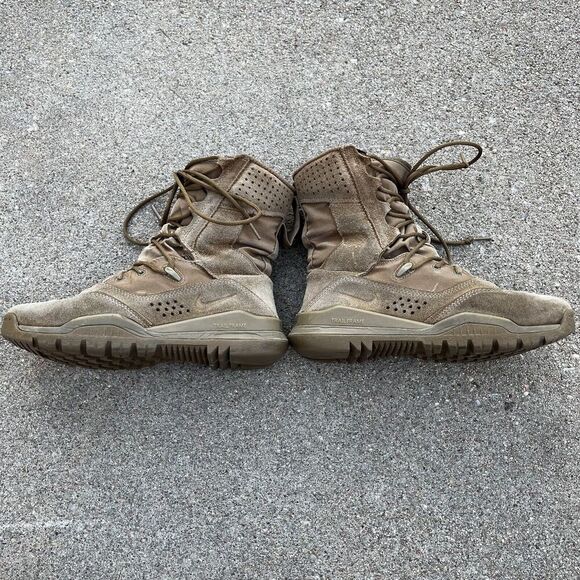 Nike Brown Combat & Moto Boots - Picture 8 of 15